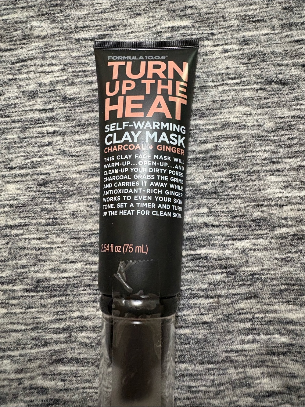 Formula 10.0.6 Charcoal Skin Care Tube - Black